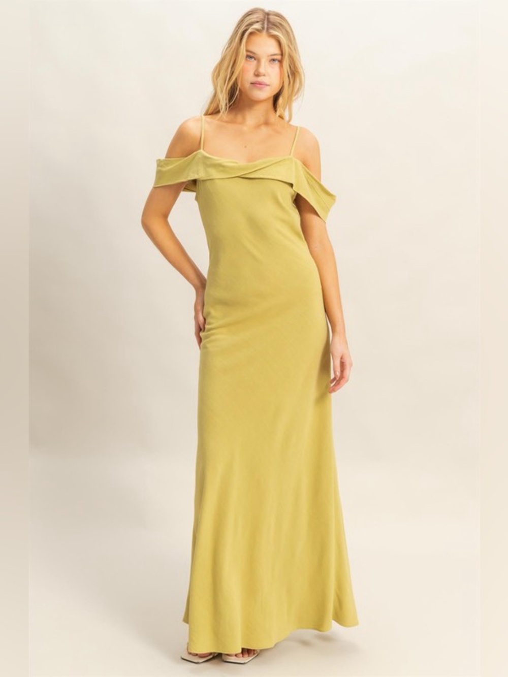 HYFVE Flattering Fit Cami Maxi Dress